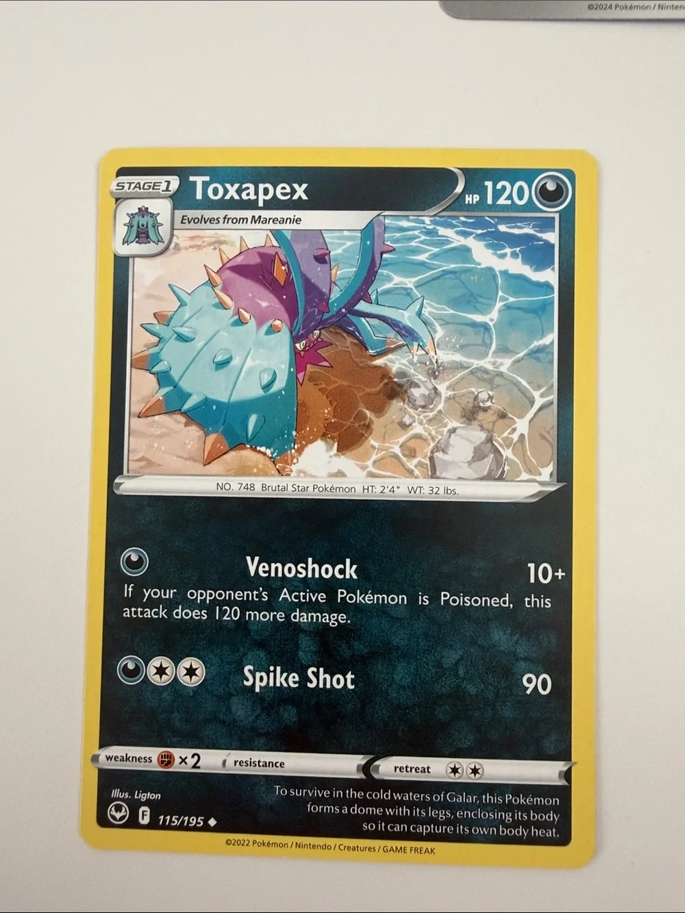 ☠️ Poison Pokémon Card Lot | Koffing Swalot Toxapex Malamar Mareanie ✨5/$25✨